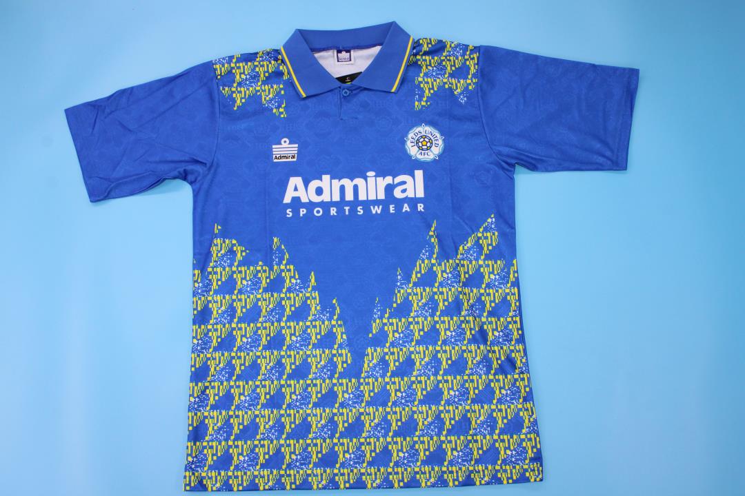AAA Quality Leeds United 92/93 Third Blue Soccer Jersey